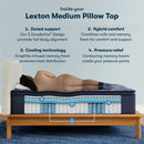 Serta Perfect Sleeper X Lexton Medium Pillowtop Quilted Hybrid Mattress