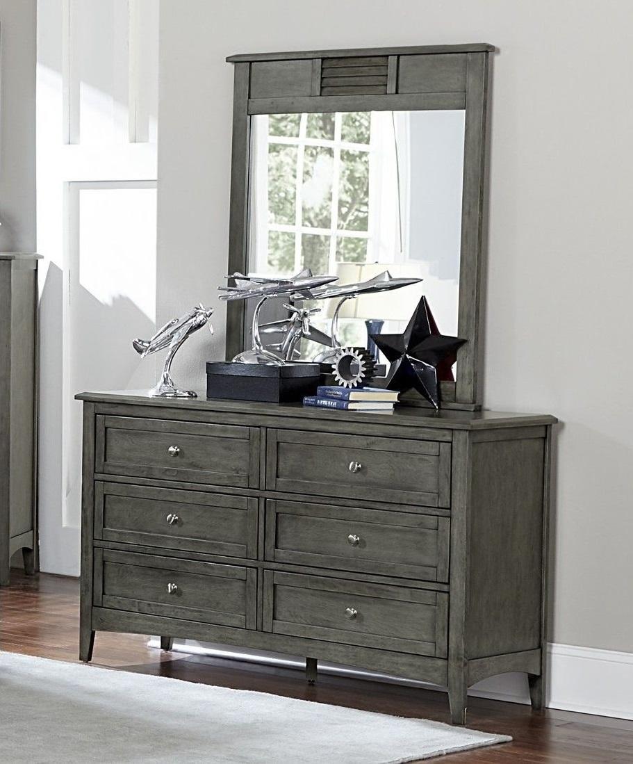Homelegance Furniture Garcia 6 Drawer Dresser in Gray 2046-5 Sleep Center Homelegance Furniture Garcia 6 Drawer Dresser in Gray 2046-5 Sleep Center