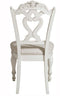 Homelegance Cinderella Chair in Antique White with Grey Rub-Through 1386NW-11C