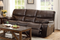 Brown Power Double Reclining Sofa