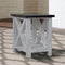Parker House Mesa Chairside Table in Antique White image