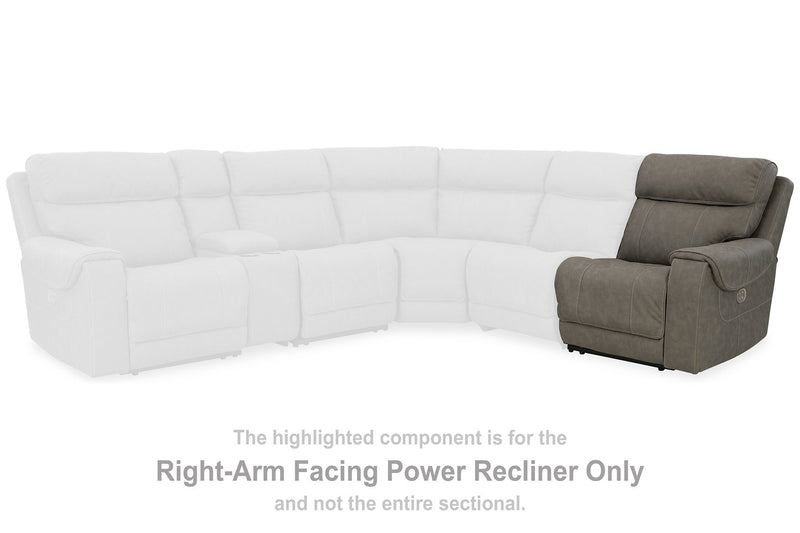 Starbot 4-Piece Power Reclining Sectional