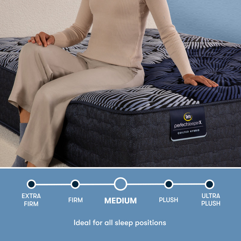 Serta Perfect Sleeper X Max Medium Quilted Hybrid Mattress