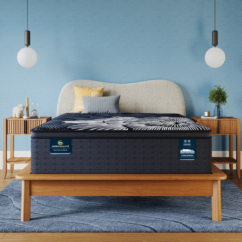 Serta Perfect Sleeper X Max Plush Pillowtop Quilted Hybrid Mattress