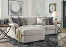 Dellara 3-Piece sectional with Chaise