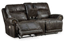 Grearview Power Reclining Loveseat with Console