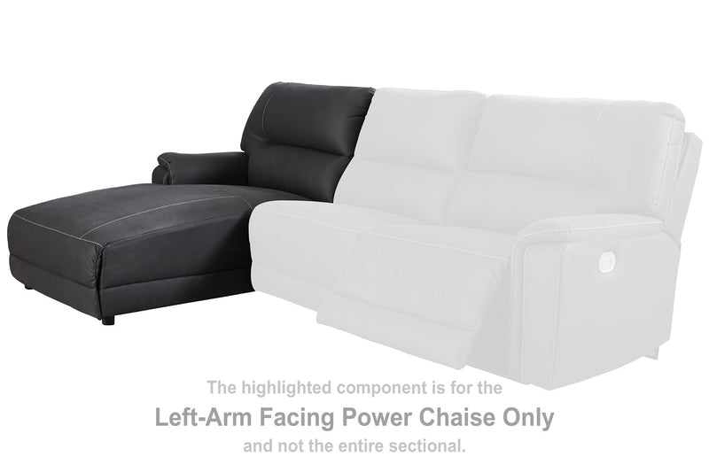 Henefer 2-Piece Power Reclining Sectional with Chaise
