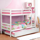 Elaine Wire-Brushed Warm Gray Twin/Twin Bunk Bed