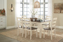 Woodanville Dining Table and Chairs (Set of 7)