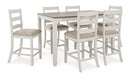 Skempton Counter Height Dining Table and Bar Stools (Set of 7)