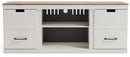 Vaibryn 60" TV Stand with Electric Fire Place