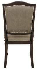 Homelegance Marston Side Chair in Dark Cherry (Set of 2) 2615DCS