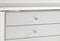 Homelegance Alonza 3 Drawer Nightstand in White 1845-4