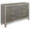 Homelegance Tamsin Dresser in Silver Grey Metallic 1616-5