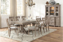 Homelegance Cardano Dining Table in Light Brown 1689BR-96*
