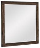 Homelegance Parnell Mirror in Rustic Cherry 1648-6
