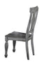 Homelegance Fulbright Side Chair in Gray (Set of 2)