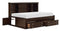 Homelegance Furniture Meghan Twin Lounge Storage Bed in Espresso
