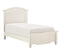 Homelegance Meghan Twin Panel Bed in White 2058WHT-1*