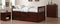 Homelegance Rowe Twin/Twin Trundle Bed w/ Two Storage Drawers in Dark Cherry B2013PRDC-1*