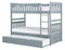 Homelegance Orion Twin/Twin Bunk Bed with Trundle in Gray B2063-1*R