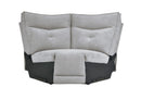 Homelegance Furniture Tesoro 6pc Sectional w/ Right Chaise in Mist Gray