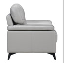 Homelegance Furniture Mischa Chair in Silver Gray 9514SVE-1