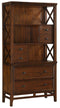 Homelegance Frazier Bookcase in Brown Cherry 1649-18
