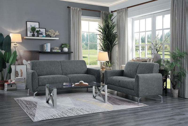 Homelegance Furniture Venture Sofa in Dark Gray