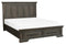 Homelegance Taulon Queen Platform Bed with Footboard Storage in Dark Oak 5438-1*