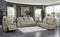Homelegance Furniture Shola Double Reclining Sofa in Gray