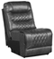 Homelegance Furniture Putnam Armless Chair in Gray 9405GY-AC