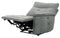 Homelegance Furniture Tesoro Power Right Side Reclining Chair in Dark Gray 9509DG-RRPWH