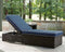 Grasson Lane Chaise Lounge with Cushion