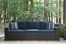 Grasson Lane Outdoor Sofa and Loveseat with Ottoman