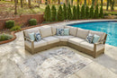 Silo Point Outdoor Sectional with Coffee and End Table