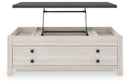 Dorrinson Coffee Table with Lift Top