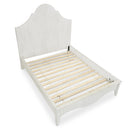 Modus Furniture Ella - Washed White Scroll Bed