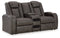 Fyne-Dyme Power Reclining Loveseat with Console image