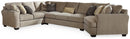Pantomine 4-Piece Sectional with Cuddler image