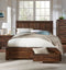 Modus Furniture Meadow (Brick Brown) Storage Bed