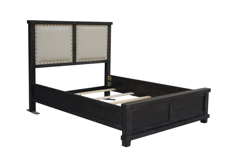 Modus Furniture Yosemite Low-Profile Fabric Bed