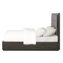 Modus Furniture Oxford (Basalt Grey)  Panel Bed