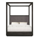 Modus Furniture Oxford (Basalt Grey) Canopy Bed