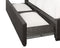 Modus Furniture Oxford (Basalt Grey) Storage Bed
