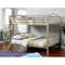 Lovia Metallic Gold Full/Full Bunk Bed image