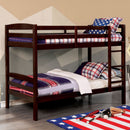 Elaine Wire-Brushed Warm Gray Twin/Twin Bunk Bed image