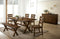 WOODWORTH 6 Pc. Dining Table Set w/ Bench image