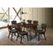 Shayna Black/Light Oak Table + 6 Chairs image