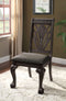Petersburg Dark Gray Side Chair (2/CTN) image